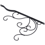 Hanging Plants Bracket Wall Mounted Iron Decorative Planter Hook Hanger with Screws for Living Room Balcony