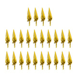 24Pcs Aluminum Foil Balloons Set Explosion Star Balloons for Wedding Celebration Holiday Party Arrangement Decoration In Australia - Darrahopens