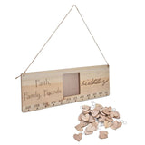 Wooden Craft Calendar Multi Purpose Stylish Complete Tools Wooden DIY Calendar for Gifts Decorations In Australia - Darrahopens