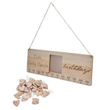 Wooden Craft Calendar Multi Purpose Stylish Complete Tools Wooden DIY Calendar for Gifts Decorations In Australia - Darrahopens