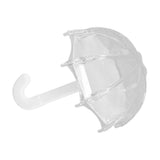 12pcs Umbrella Shaped Candy Box Portable Cute Exquisite Plastic Packaging Gift Box for Birthday PartyWhite In Australia - Darrahopens