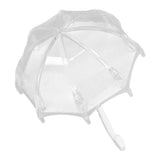 12pcs Umbrella Shaped Candy Box Portable Cute Exquisite Plastic Packaging Gift Box for Birthday PartyWhite In Australia - Darrahopens