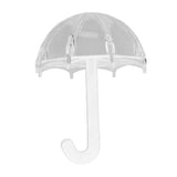 12pcs Umbrella Shaped Candy Box Portable Cute Exquisite Plastic Packaging Gift Box for Birthday PartyWhite In Australia - Darrahopens