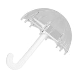 12pcs Umbrella Shaped Candy Box Portable Cute Exquisite Plastic Packaging Gift Box for Birthday PartyWhite In Australia - Darrahopens