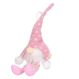 LED Light Christmas Gnome Decoration Xmas Gnome Ornament Christmas Tree Pendant for Home FestivalPink YV0036702 In Australia - Darrahopens
