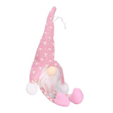 LED Light Christmas Gnome Decoration Xmas Gnome Ornament Christmas Tree Pendant for Home FestivalPink YV0036702 In Australia - Darrahopens
