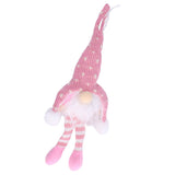 LED Light Christmas Gnome Decoration Xmas Gnome Ornament Christmas Tree Pendant for Home FestivalPink YV0036702