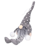 LED Light Christmas Gnome Decoration Xmas Gnome Ornament Christmas Tree Pendant for Home FestivalGray YV0036704 In Australia - Darrahopens