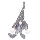 LED Light Christmas Gnome Decoration Xmas Gnome Ornament Christmas Tree Pendant for Home FestivalGray YV0036704 In Australia - Darrahopens