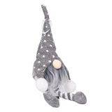 LED Light Christmas Gnome Decoration Xmas Gnome Ornament Christmas Tree Pendant for Home FestivalGray YV0036704