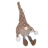 LED Light Christmas Gnome Decoration Xmas Gnome Ornament Christmas Tree Pendant for Home FestivalBrown YV0036705