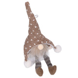 LED Light Christmas Gnome Decoration Xmas Gnome Ornament Christmas Tree Pendant for Home FestivalBrown YV0036705