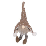 LED Light Christmas Gnome Decoration Xmas Gnome Ornament Christmas Tree Pendant for Home FestivalBrown YV0036705