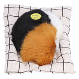 Make Sound Sleeping Dog Toy with Cloth Cushion Simulation Plush Dog Toy Small Dog Doll OrnamentsMigru In Australia - Darrahopens
