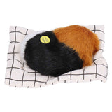 Make Sound Sleeping Dog Toy with Cloth Cushion Simulation Plush Dog Toy Small Dog Doll OrnamentsMigru In Australia - Darrahopens