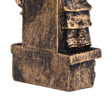Little Boy Girl Playing Water Statue Standing Sculpture Resin Garden Ornament for Home Decoration