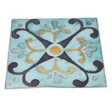 4Pcs/Set Antique Tile Stickers Retro Style Waterproof Self Adhesive Decals for Kitchen Bathroom Decor 30x30cm