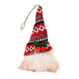 Christmas Gnomes Ornaments Handmade Faceless Santa Doll for Christmas Decoration