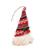 Christmas Gnomes Ornaments Handmade Faceless Santa Doll for Christmas Decoration