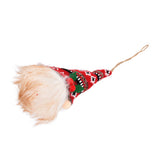 Christmas Gnomes Ornaments Handmade Faceless Santa Doll for Christmas Decoration