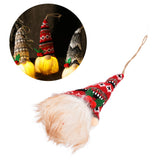 Christmas Gnomes Ornaments Handmade Faceless Santa Doll for Christmas Decoration