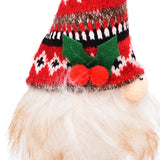 Christmas Gnomes Ornaments Handmade Faceless Santa Doll for Christmas Decoration
