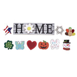 Wooden Home Sign Country Farmhouse Decoration for Home Kitchen Dining Room Fireplace In Australia - Darrahopens