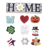Wooden Home Sign Country Farmhouse Decoration for Home Kitchen Dining Room Fireplace In Australia - Darrahopens
