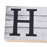 Wooden Home Sign Country Farmhouse Decoration for Home Kitchen Dining Room Fireplace