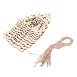 Wooden Hanging Ornaments Hollow DIY Christmas Tree Decorative Pendants Home Decoration AccessoriesJM00204 In Australia - Darrahopens