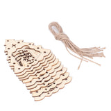 Wooden Hanging Ornaments Hollow DIY Christmas Tree Decorative Pendants Home Decoration AccessoriesJM00204 In Australia - Darrahopens