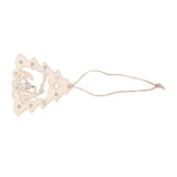 Wooden Hanging Ornaments Hollow DIY Christmas Tree Decorative Pendants Home Decoration AccessoriesJM00204