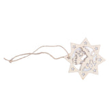Wooden Hanging Ornaments Hollow DIY Christmas Tree Decorative Pendants Home Decoration AccessoriesJM00207