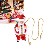 Climbing Santa Santa Climbing The Bead Curtain Christmas Tree Pendants Christmas Decorations