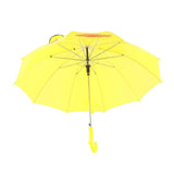 Kid Umbrella Lovely Cartoon Animal Easy Operation Light Weight Girls Umbrella for Raining Clear DayYellow In Australia - Darrahopens