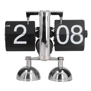 Flip Clock Quartz Movement High Accuracy Retro Style Stainless Steel Simple Operation Quartz Clock In Australia - Darrahopens