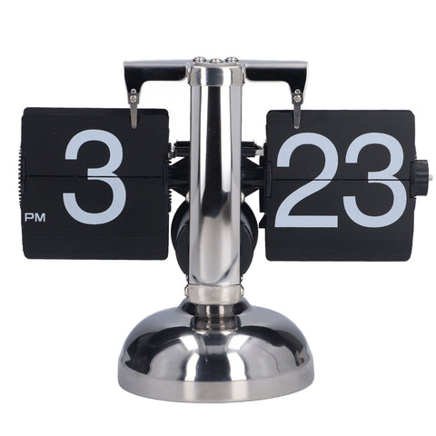 Flip Clock Accurate Time Unique Fashionable Retro Automatic Page Turning Quartz Clock for Home Office Gifts Decoration In Australia - Darrahopens