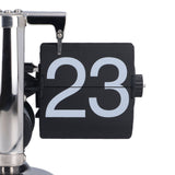 Flip Clock Accurate Time Unique Fashionable Retro Automatic Page Turning Quartz Clock for Home Office Gifts Decoration