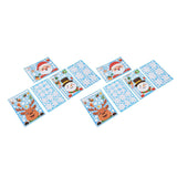 2Set Christmas Sticker DIY Window Glass Sticker Deer Snowman Decorative Sticker for Party Festival In Australia - Darrahopens