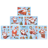 8Pcs Christmas Stickers Cute Patterns Easy to Use Environmentally Friendly Xmas Window Decals for Home Decor In Australia - Darrahopens
