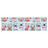 14pcs Christmas Stickers Cute Snowflake Reindeer Elf Pattern Christmas Window Clings for Window Glass Party Decorations In Australia - Darrahopens