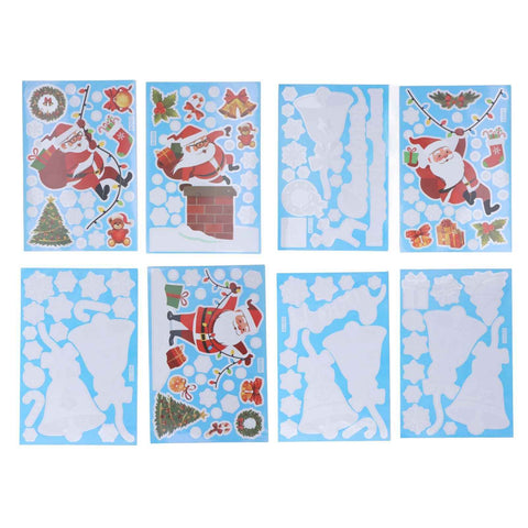 Christmas Stickers DIY Production Cute Appearance Fine Workmanship Christmas Window Clings In Australia - Darrahopens