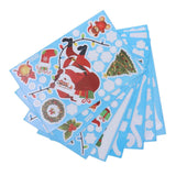Christmas Stickers DIY Production Cute Appearance Fine Workmanship Christmas Window Clings In Australia - Darrahopens