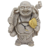 Buddha Statue Resin Mini 8cm Maitreya Laughing Buddha Figurine for Home Office Decoration Gift Collection In Australia - Darrahopens