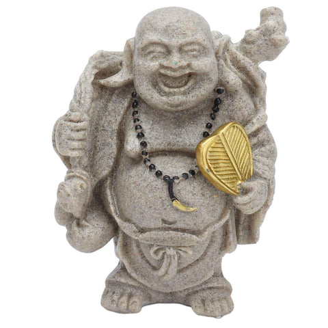 Buddha Statue Resin Mini 8cm Maitreya Laughing Buddha Figurine for Home Office Decoration Gift Collection In Australia - Darrahopens