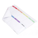 Weekly Calendar Self Adhesive Reusable Weekly Dry Erase Board Paste with Eraser for Home Wall Fridge