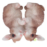 Garden Bunny Statues Resin Crafts Decorations Potted Landscaping Sculpture Animal Models for Lawn Garden In Australia - Darrahopens