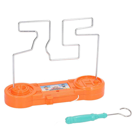 Electric Shock Toy Wire Game Intellectual Development Concentration Exercises Toy Kids Educational ToyOrange In Australia - Darrahopens