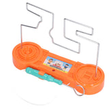 Electric Shock Toy Wire Game Intellectual Development Concentration Exercises Toy Kids Educational ToyOrange