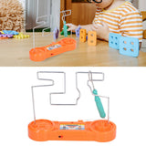 Electric Shock Toy Wire Game Intellectual Development Concentration Exercises Toy Kids Educational ToyOrange